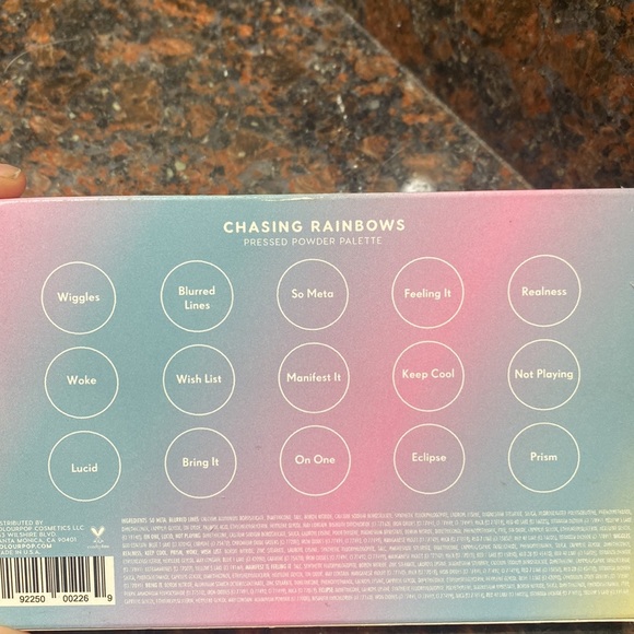 ColourPop chasing rainbows palette 🌈 - Picture 7 of 12